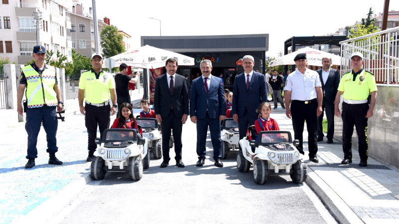 Karatay Trafik Eğitim Parkı'nda Eğitimler tamamlandı