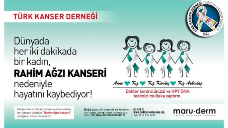 RAHİM AĞZI KANSERİNİ DÜZENLİ TARAMALAR VE HPV AŞISI İLE ÖNLEMEK MÜMKÜN