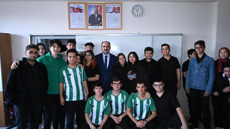 BAŞKAN ALTAY YKS’YE GİRECEK ÖĞRENCİLERE BAŞARILAR DİLEDİ