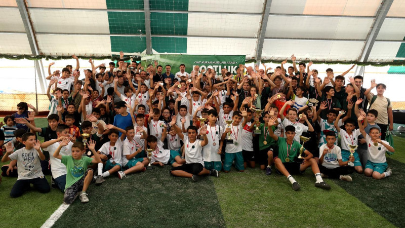 3. GELENEKSEL KARATAY YAZ KURAN KURSLARI FUTBOL TURNUVASI SONA ERDİ