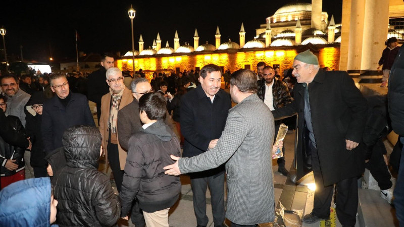 BERAT KANDİLİ’NDE KARATAY’DA GÖNÜLLER BİR OLDU
