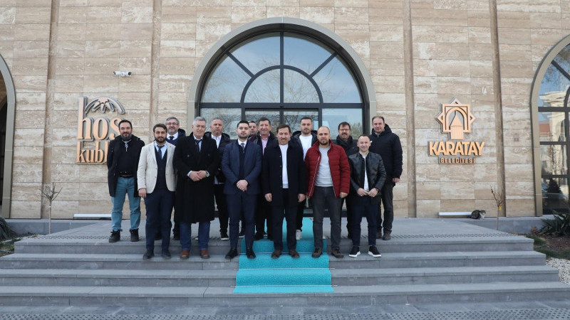 KARDEŞ ŞEHİRDEN KARATAY BELEDİYESİ’NE ZİYARET