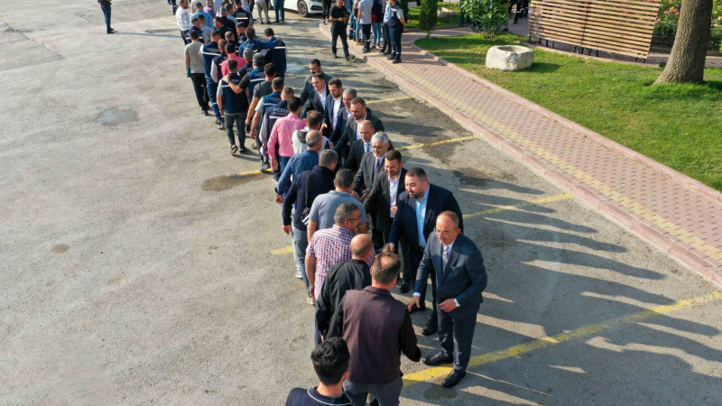 MERAM AİLESİ BAYRAMLAŞTI