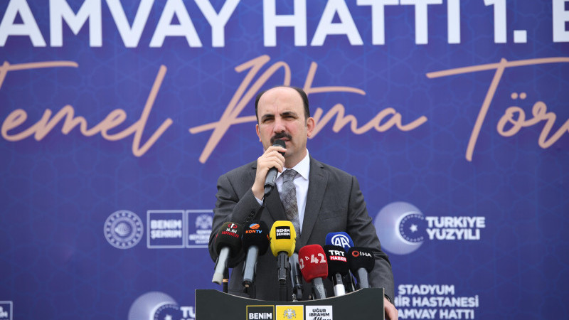STADYUM-ŞEHİR HASTANESİ TRAMVAYI 2. ETAP TEMEL ATMA TÖRENİNE KONYALILARI DAVET ETT