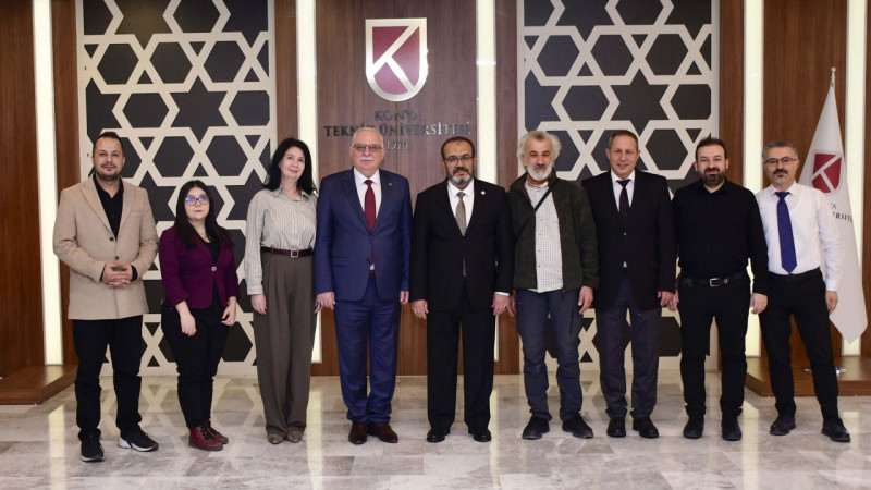 Rusya’dan Konya’ya akademik ziyaret: Don State Teknik Üniversitesi KTÜN’de