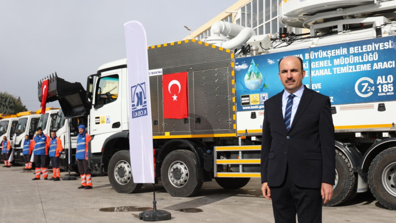 Başkan Altay: 177 milyon liralık dev yatırımla KOSKİ araç filosu güçlendi!