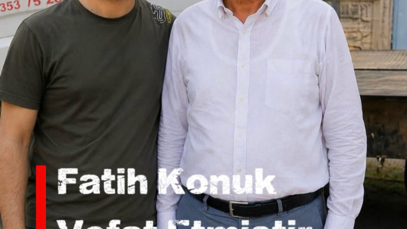 PANKOBİRLİK Eski Başkanı Recep Konuk’un acı günü: Oğlu hayatını kaybetti