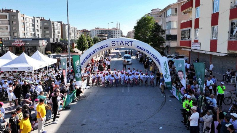 Konya'da pedallar şampiyonluk için döndü! Yarışta büyük heyecan yaşandı!