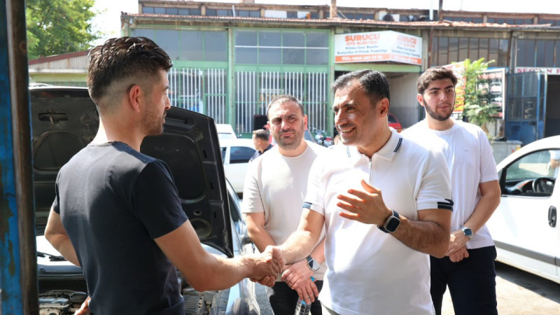 AK Parti İl Başkanı Fatih Özgökçen'den Meram'da Yoğun Saha Mesaisi